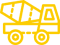 Concrete mixer icon